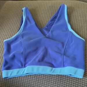Vibrant Blue Sports Bra for Women